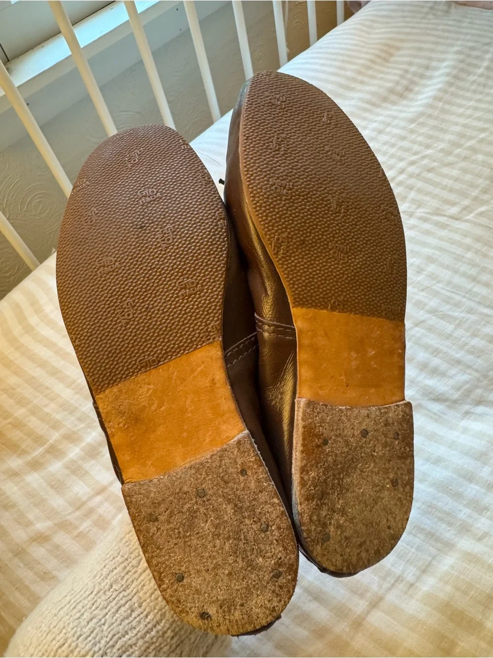A.P.C. X E. Porselli ballet flats, size 36